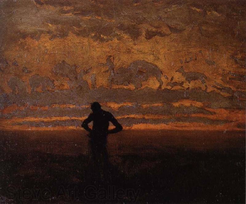 Thomas Eakins Landscape Spain oil painting art